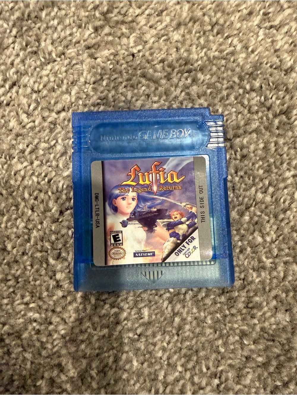 Nintendo Game Boy Cartridge Lufia: The Legend Returns